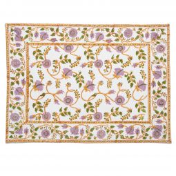 Gina Placemat-Lilac/Green (Set of 2)